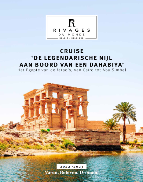 Brochure cruise op de legendarische Nijl met een Dahabiya 